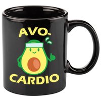 Avo-Cardio Avocado Cardio 11oz C Handle Ceramic Mug