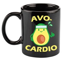 Avo-Cardio Avocado Cardio 11oz C Handle Ceramic Mug