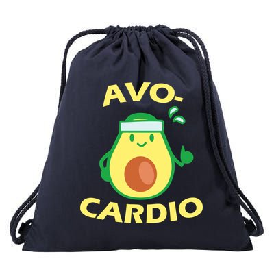 Avo-Cardio Avocado Cardio Drawstring Bag
