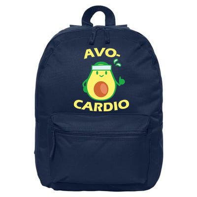 Avo-Cardio Avocado Cardio 16 in Basic Backpack