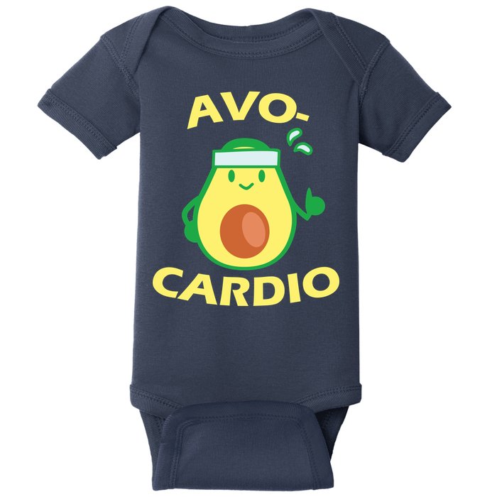 Avo-Cardio Avocado Cardio Baby Bodysuit