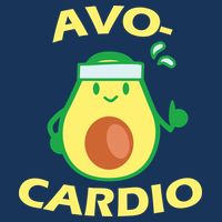 Avo-Cardio Avocado Cardio Baby Bodysuit