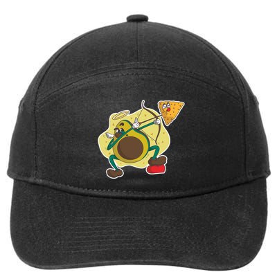Avocado Cupid 7-Panel Snapback Hat