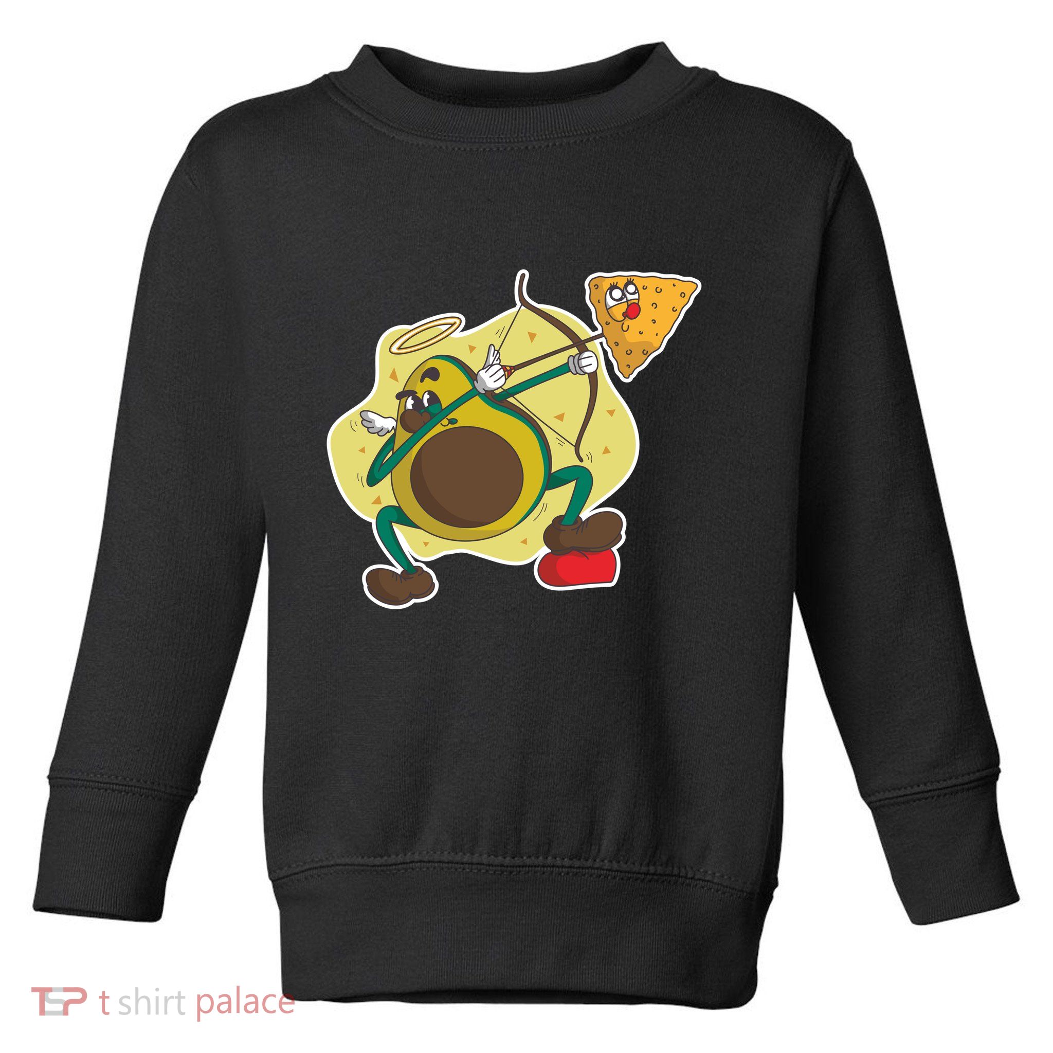Avocado Cupid Toddler Sweatshirt