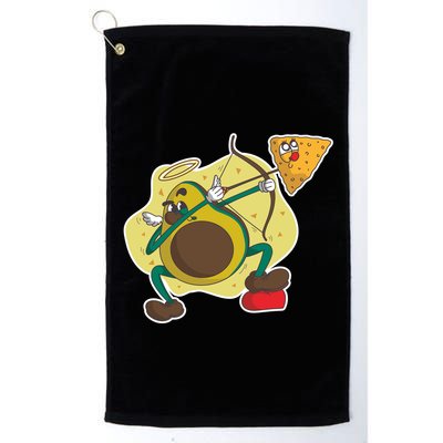 Avocado Cupid Golf Towel