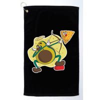 Avocado Cupid Golf Towel