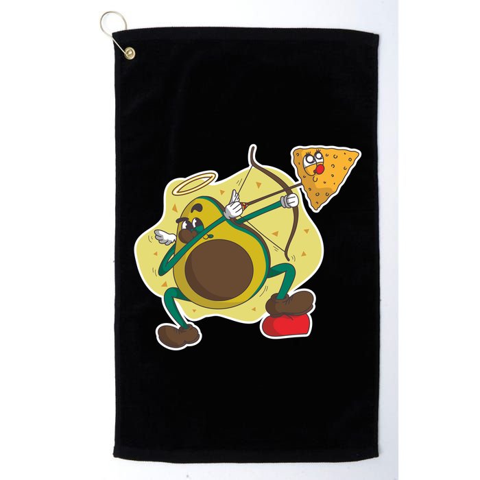 Avocado Cupid Golf Towel