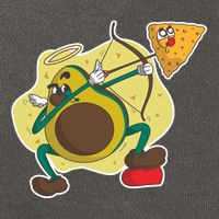 Avocado Cupid Cotton Canvas Backpack