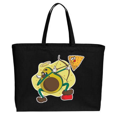 Avocado Cupid Cotton Canvas Jumbo Tote