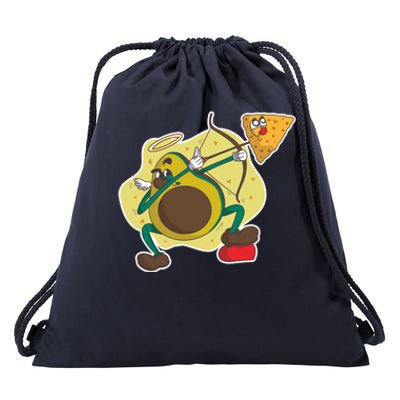 Avocado Cupid Drawstring Bag