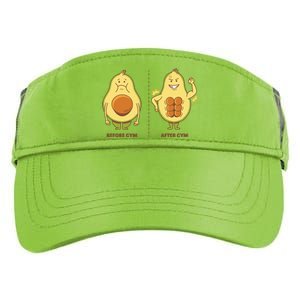 Avocado Gym Abs Adult Drive Performance Visor