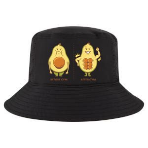 Avocado Gym Abs Cool Comfort Performance Bucket Hat