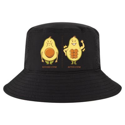 Avocado Gym Abs Cool Comfort Performance Bucket Hat