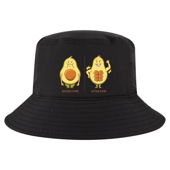 Avocado Gym Abs Cool Comfort Performance Bucket Hat