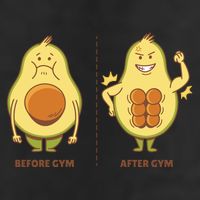 Avocado Gym Abs Cool Comfort Performance Bucket Hat