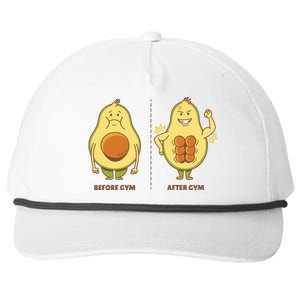 Avocado Gym Abs Snapback Five-Panel Rope Hat