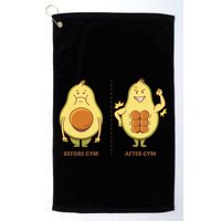 Avocado Gym Abs Golf Towel