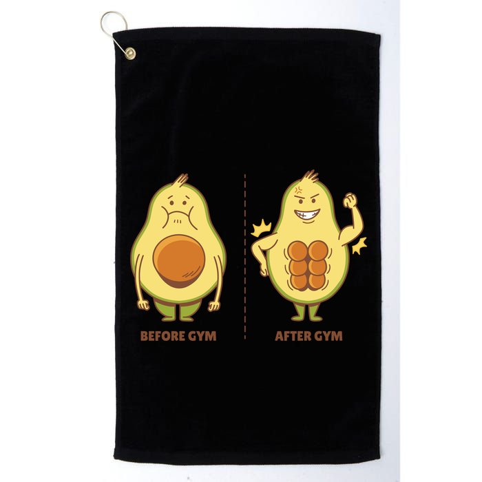 Avocado Gym Abs Golf Towel