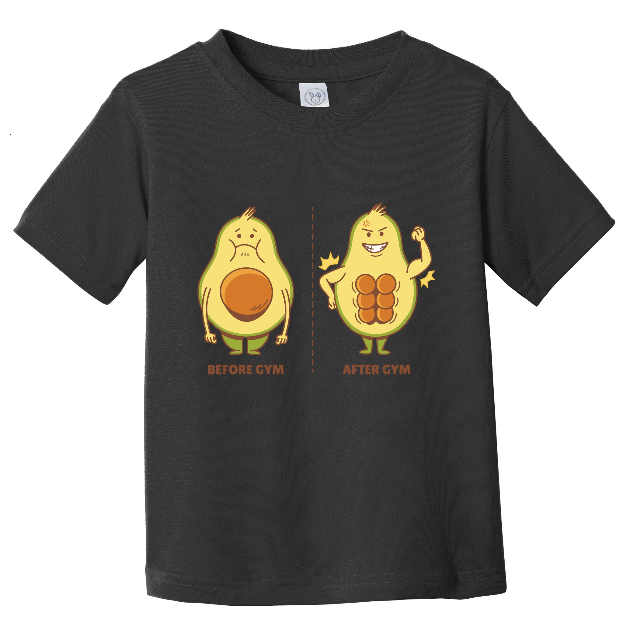 Avocado Gym Abs Toddler T-Shirt