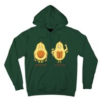 Avocado Gym Abs Hoodie