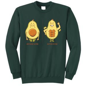 Avocado Gym Abs Sweatshirt