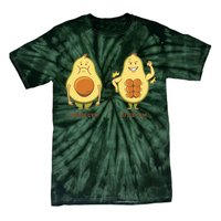 Avocado Gym Abs Tie-Dye T-Shirt