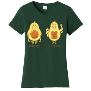 Avocado Gym Abs Women's T-Shirt