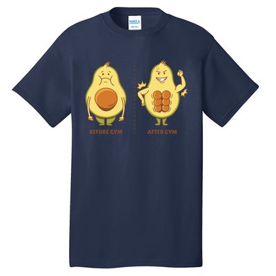 Avocado Gym Abs Tall T-Shirt