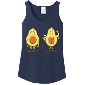 Avocado Gym Abs Ladies Essential Tank