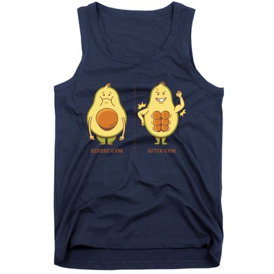 Avocado Gym Abs Tank Top