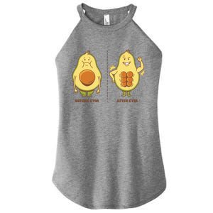 Avocado Gym Abs Women's Perfect Tri Rocker Tank