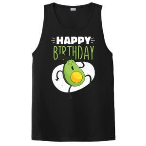 Avocado Happy Birthday PosiCharge Competitor Tank