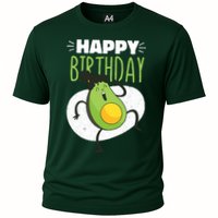 Avocado Happy Birthday Cooling Performance Crew T-Shirt