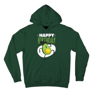 Avocado Happy Birthday Hoodie