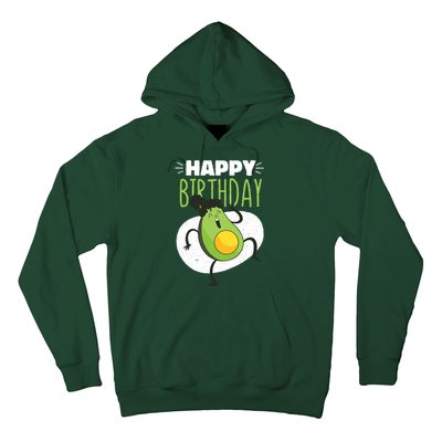 Avocado Happy Birthday Hoodie