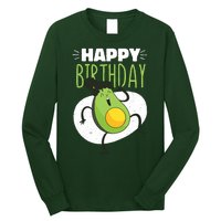 Avocado Happy Birthday Long Sleeve Shirt