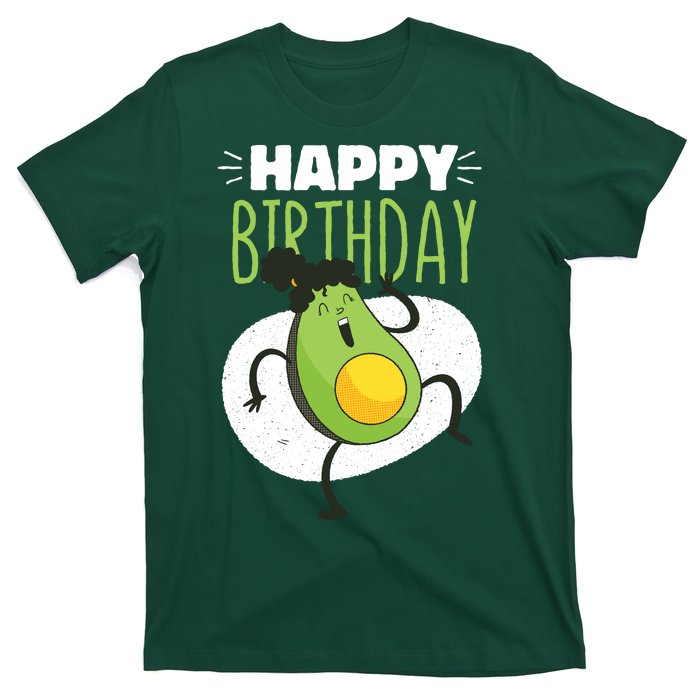 Avocado Happy Birthday T-Shirt