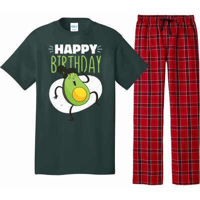 Avocado Happy Birthday Pajama Set