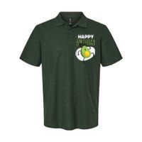 Avocado Happy Birthday Softstyle Adult Sport Polo