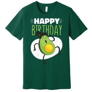 Avocado Happy Birthday Premium T-Shirt