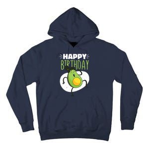 Avocado Happy Birthday Tall Hoodie