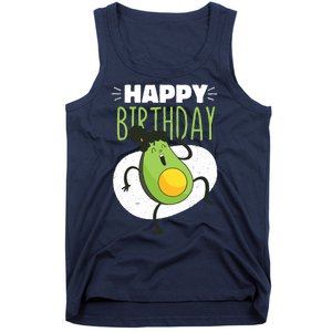 Avocado Happy Birthday Tank Top