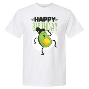 Avocado Happy Birthday Garment-Dyed Heavyweight T-Shirt