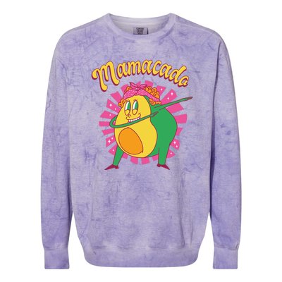 Avocado Mama Colorblast Crewneck Sweatshirt