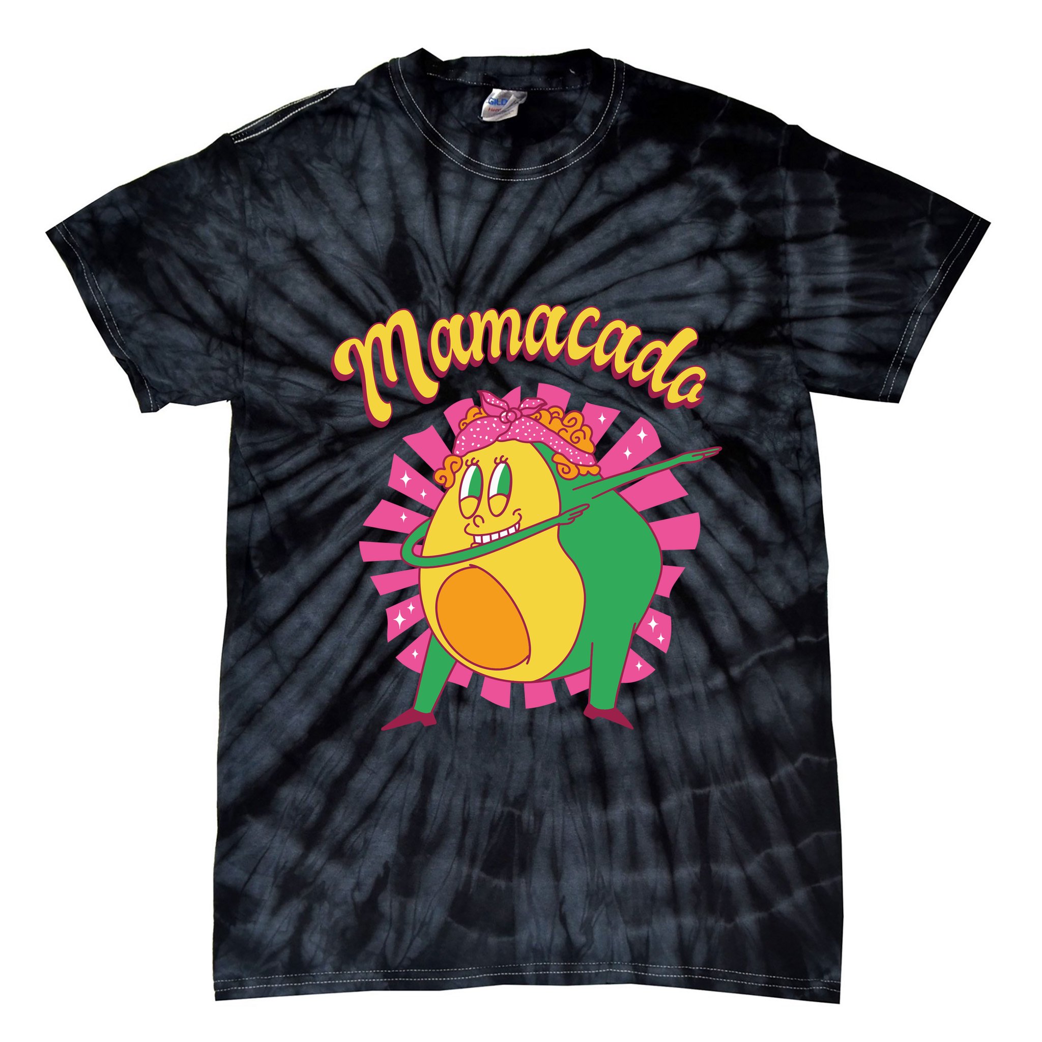 Avocado Mama Tie-Dye T-Shirt