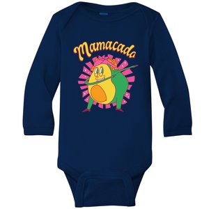 Avocado Mama Baby Long Sleeve Bodysuit