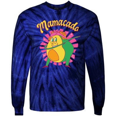 Avocado Mama Tie-Dye Long Sleeve Shirt