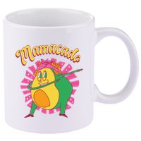 Avocado Mama 11oz C Handle Ceramic Mug