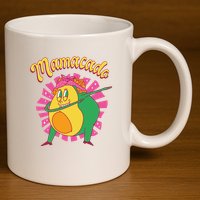 Avocado Mama 11oz C Handle Ceramic Mug