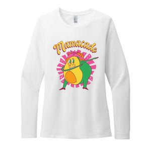 Avocado Mama Womens CVC Long Sleeve Shirt